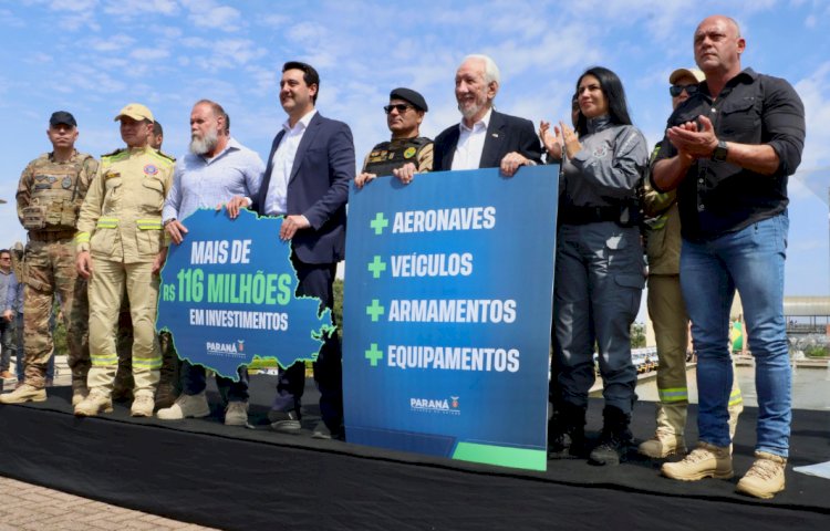 Segurança Pública recebe do Governo do Estado o maior investimento da história