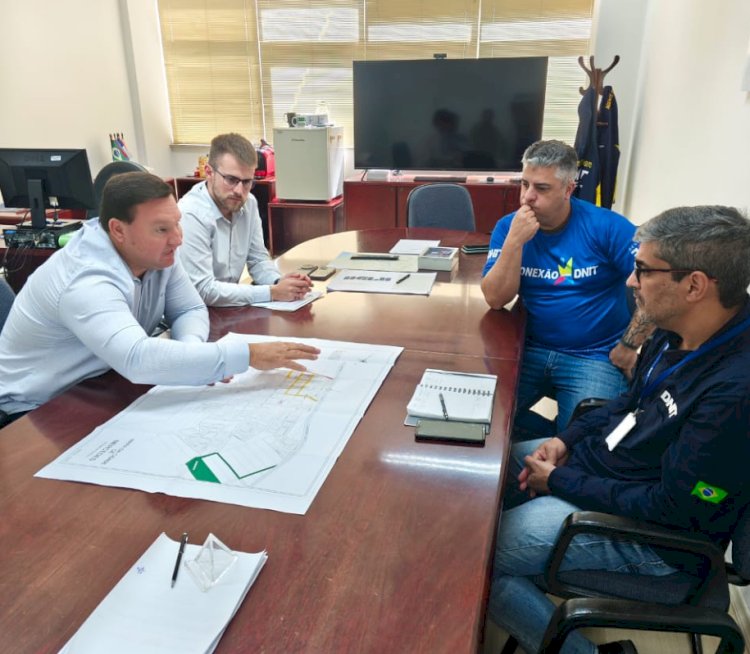 Prefeito de Mercedes Laerton Weber foi a capital falar com o DNIT sobre o fechamento do acesso s pela Rua Quito (Colina).