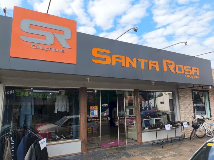 Hoje dia  27 tem  trinta  e nove por cento de desconto na Santa Rosa Calçados