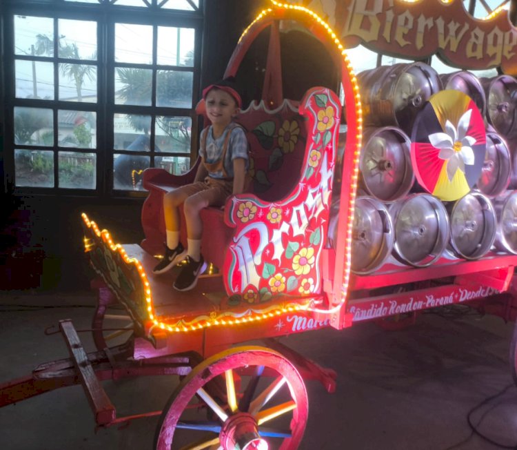 Alemão da Roça.com na Oktoberfest em Marechal Rondon