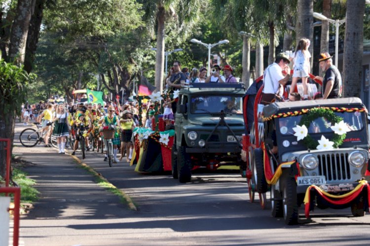 Abertas as inscrições para o Desfile Alegórico da 35ª Oktoberfest de Marechal Cândido Rondon