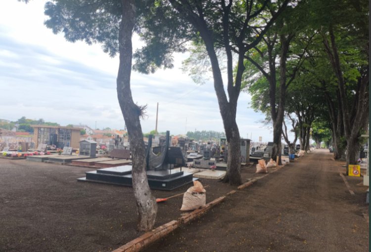 Nova Santa Rosa se prepara para o Dia de Finados com obras e  limpeza no cemitério