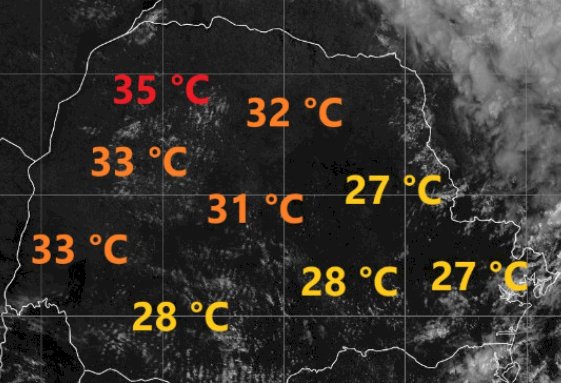 Sábado de sol e calor na microrregião de Marechal Rondon