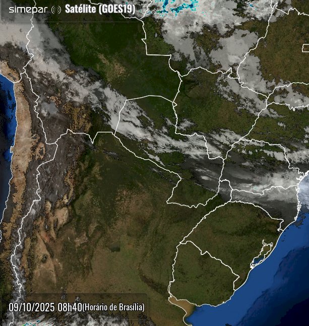 Confira a previsão do tempo  e volumes de chuva na região