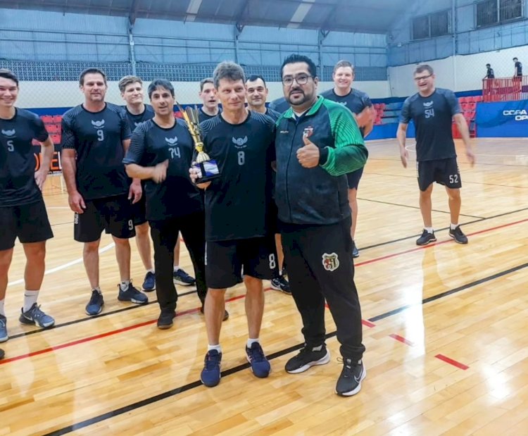 Campeonato Municipal de Voleibol de Nova Santa Rosa conheceu ontem (08) os  3ºs  colocados