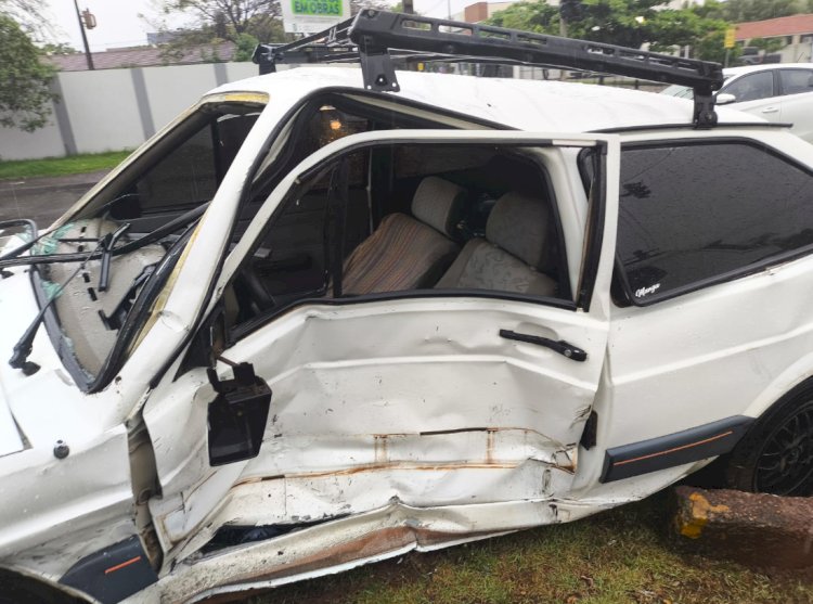 Vítimas de acidente em Marechal neste domingo(12)  foram encaminhadas para hospital