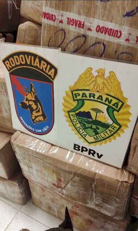 Polícia Militar apreende mais de 11 toneladas de drogas na BR-277