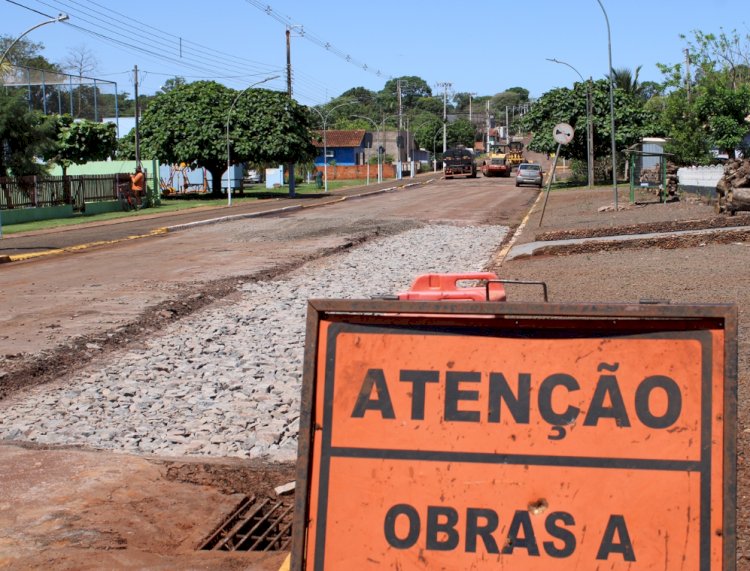 Revitalização das principais ruas de Três Irmãs avança em Mercedes