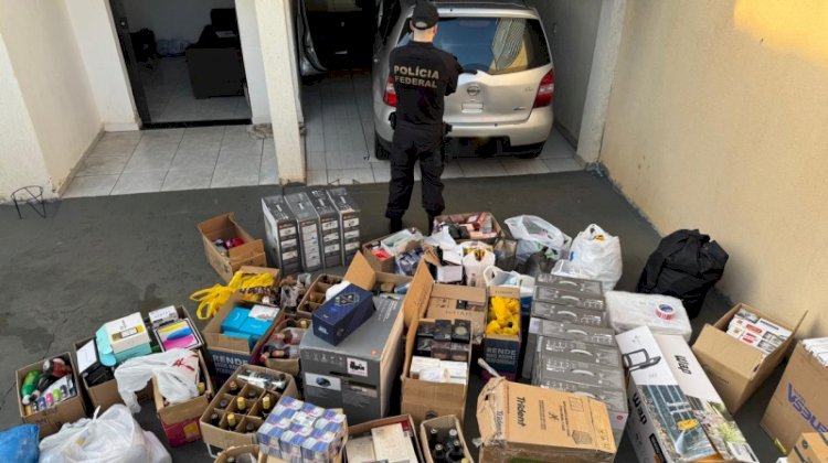 Polícia Federal deflagra Operação Circuito Fechado contra rede criminosa transnacional de contrabando de eletrônicos