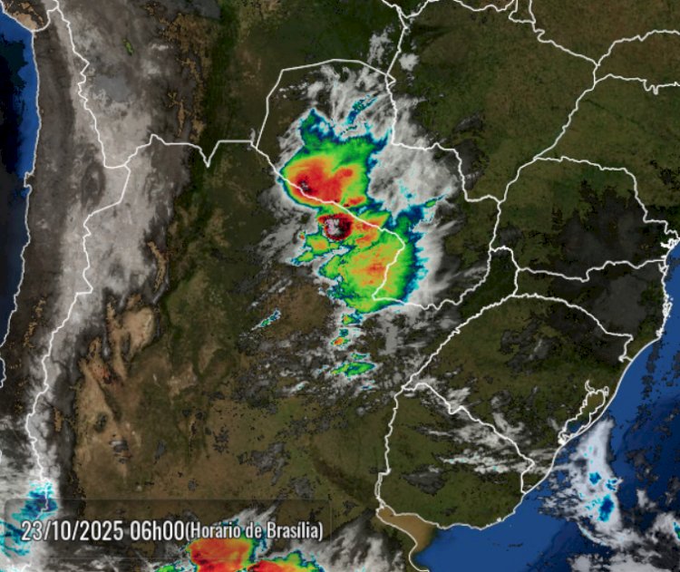 Quinta-feira será de calor e ventos fortes na microrregião de Marechal Rondon (Chuva no Paraguai)