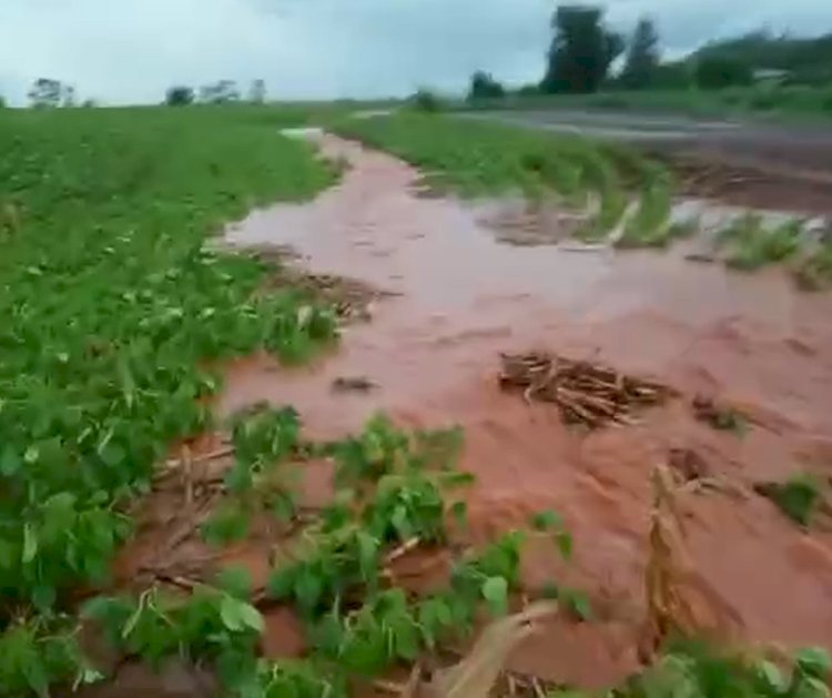Sistema frontal trás a chuva de volta neste final de domingo dia 02 na microrregião de  Marechal Cândido Rondon.