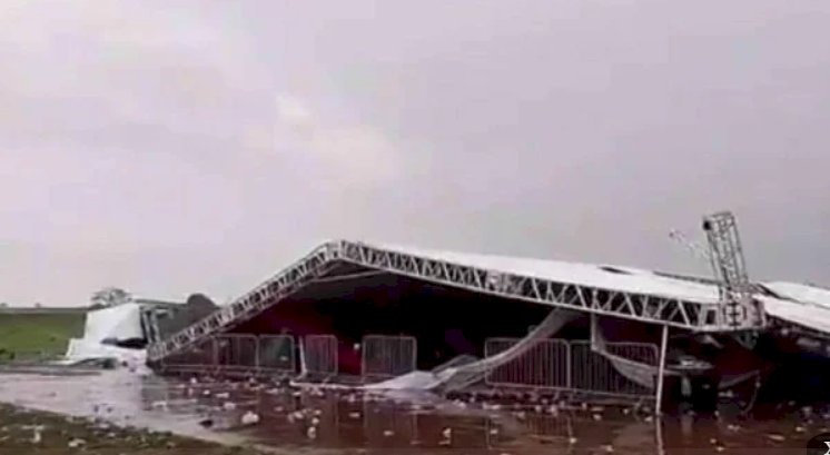 Temporal no interior de São Paulo causa uma morte e dezenas de feridos durante  festa universitária