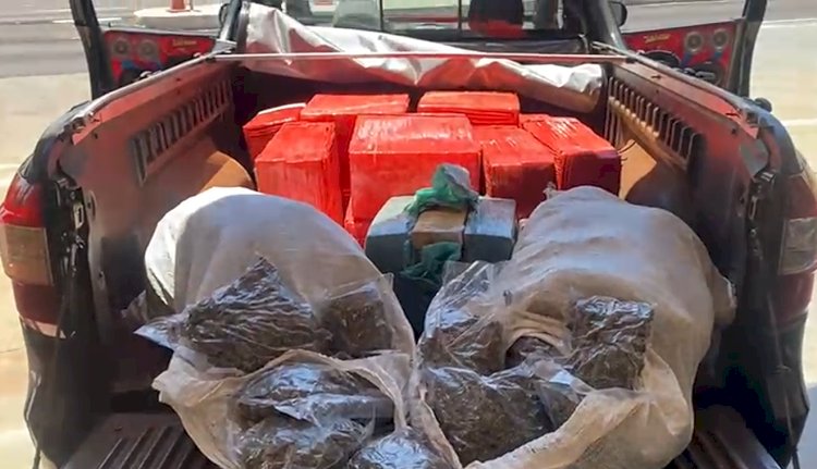 PRF apreende mais de 600 quilos de maconha em duas ações no Paraná