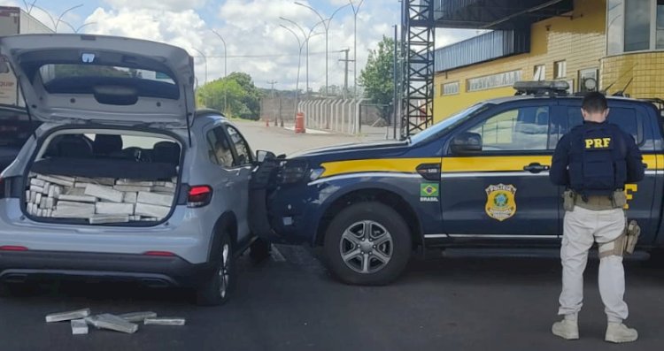 PRF apreende mais de 600 quilos de maconha em duas ações no Paraná