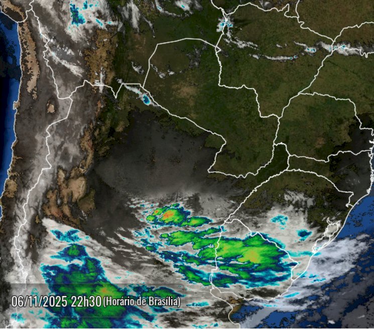 Atualização sobre o Ciclone extratropical