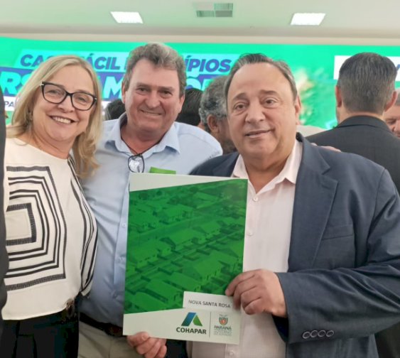 Governador Ratinho Junior autoriza a Cohapar para a liberação de 10 moradias para Nova Santa Rosa