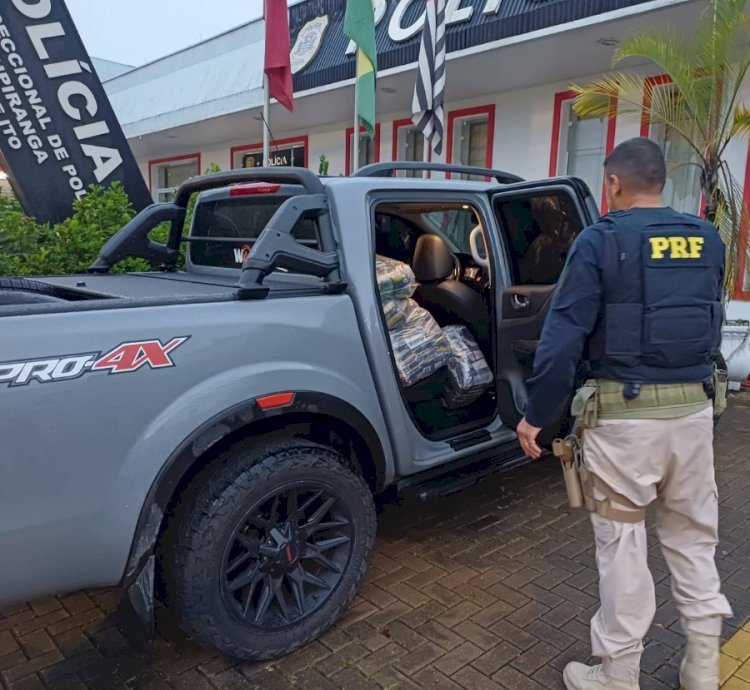 PRF prende três homens no interior de São Paulo por saquear carga de feijão no Paraná