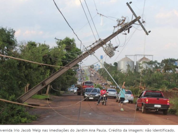 Tornado  em Marechal Cândido Rondon  completa 10 anos nesta quarta-feira dia 19 de novembro