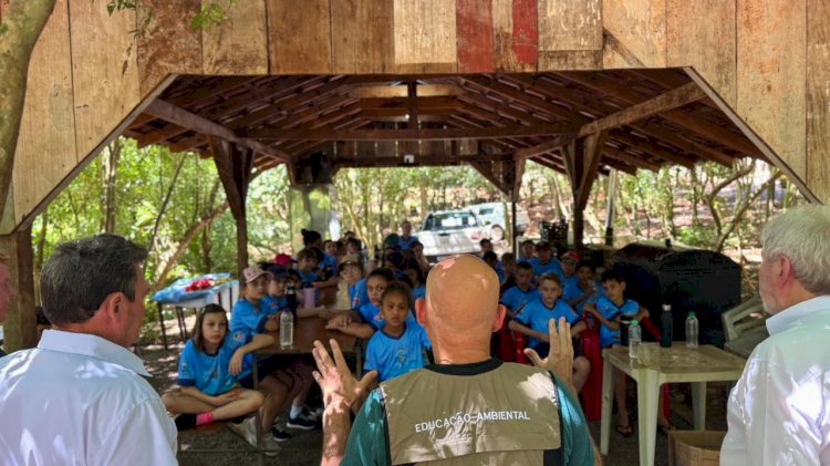 Ação de Educação Ambiental reúne estudantes e promove soltura de 17,5 mil alevinos nos rios de Nova Santa Rosa