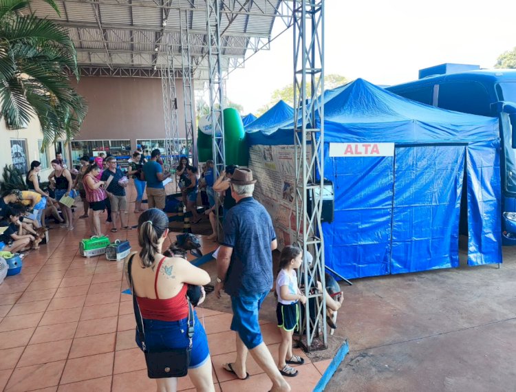 O CastraMóvel já está a todo vapor em Nova Santa Rosa!