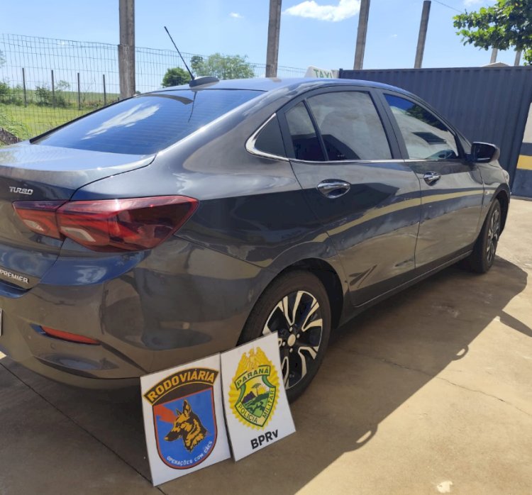 Operação Protetor: PMPR apreende quase 30 kg de maconha e prende dois homens na PR-323, em Iporã