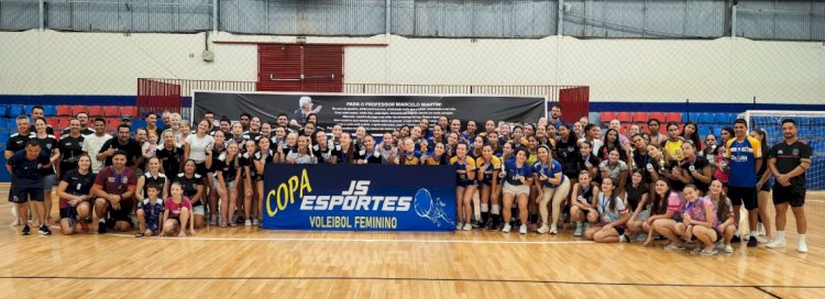 Nova Santa Rosa conquista título geral no Sub-14 e Sub-17 da Copa Marcelo Martin de Voleibol