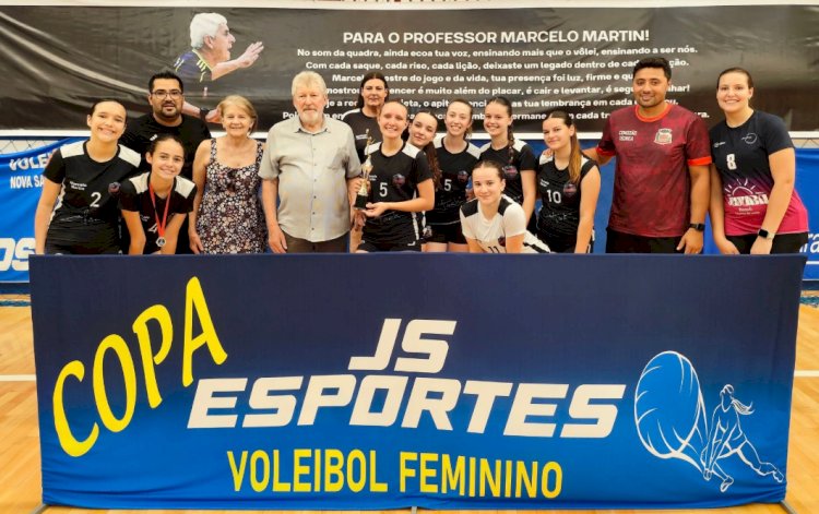 Nova Santa Rosa conquista título geral no Sub-14 e Sub-17 da Copa Marcelo Martin de Voleibol