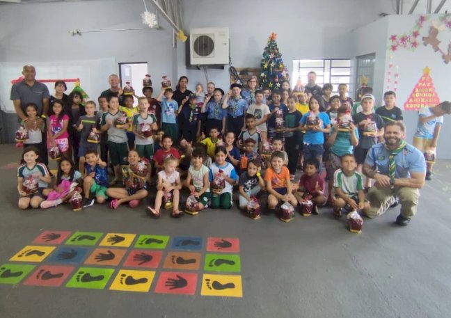 Secretaria de Assistência Social promove momento especial de Natal no CAF