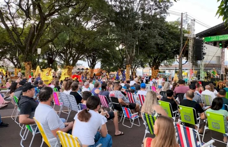“Natal Luz e Encanto” tem noite especial neste sábado em Marechal Cândido Rondon
